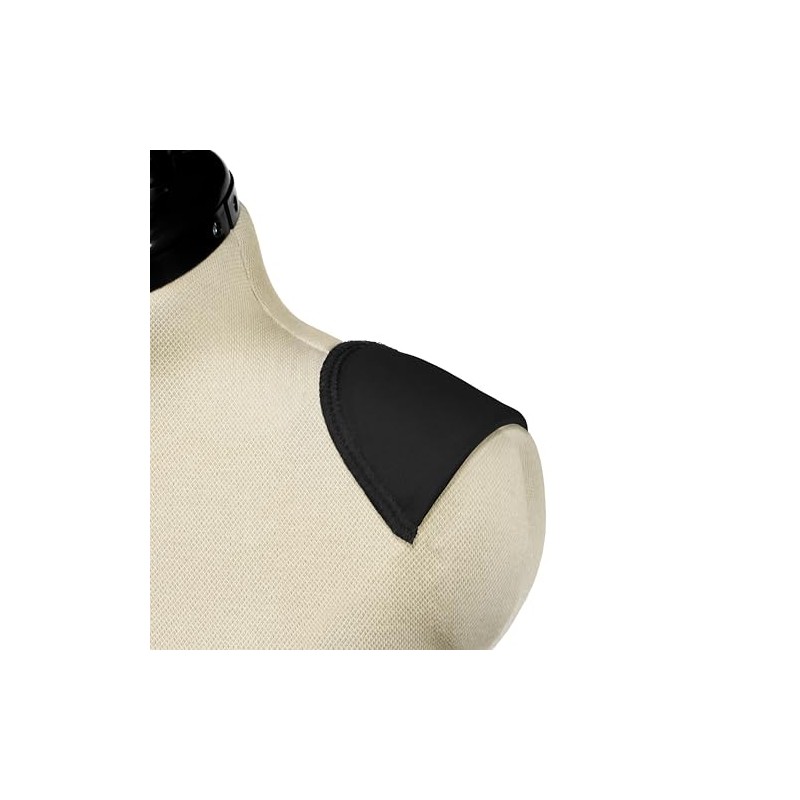 Dritz 103549 53071-1 Shoulder Pads, Covered All-Purpose, 1/4", Black