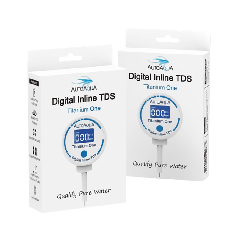 AutoAQUA Digital Inline TDS Titanium One