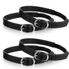 XIHIRCD 2 Pairs Shoe Straps, Adjustable PU Leather Shoes Belt