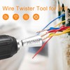 Wire Twister Tool for Drill,Drill Wire Twister,Wire Nut Twister,Electrical Wire