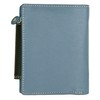 Felda women's wallet genuine leather card slots & coin pocket,