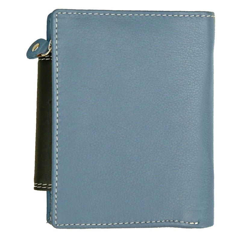 Felda women's wallet genuine leather card slots & coin pocket,