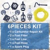 AUMEL Fuel Filter Line Hose Carb Repair Kit for Stihl