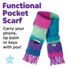 Creativity for Kids Learn to Knit Pocket Scarf - DIY