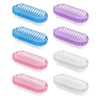 8 Pack Nail Brushes, Ergonomic Design Hand Scrub Cleaning Brush