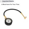 RATCHROLL 1 Pcs Universal Tire Pressure Gauge 0-60PSI 2.56Inch Digital