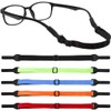 JEYORZY Pack of 5 Glasses Holders, Adjustable Glasses Straps, Non-Slip