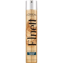 L'Oréal Paris - Strong Fixing Varnish - Long Lasting Hold 48 Hours - Soft Hold without Residue - New Formula - Enriched with Vitamin B5 - Elnett Satin - 400 ml