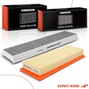 A-Premium 2-PC Engine & Cabin Air Filter with Activated Carbon