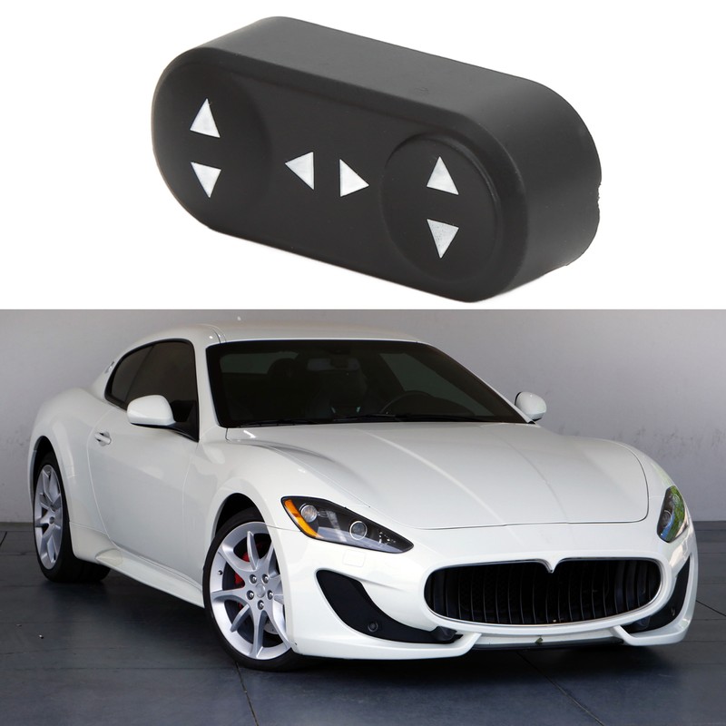 Front Seat Cushion Adjust Button 980145095 ABS Replacement for Maserati