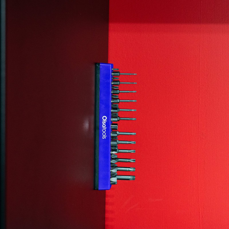 Olsa Tools Hex Bit Organizer with Strong Magnetic Base -