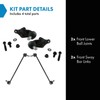 TRQ Front Suspension Kit Ball Joint Sway Bar Stabilizer Link