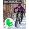 Fat Bike Tire Liner, Bicycle Tube Flat Protector Compatible with