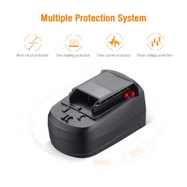 Lordone 2Pack 3500mAh Battery for SKIL 18-Volt SB18C SB18A SB18B Ni-Cd Cordless Tools 2810 2888 2895 2897 2898 4570 5850 5995 7305 9350