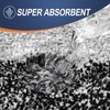 smiry Microfiber U-Shape Toilet Mat, Non-Slip Shaggy Soft Pedestal Mat