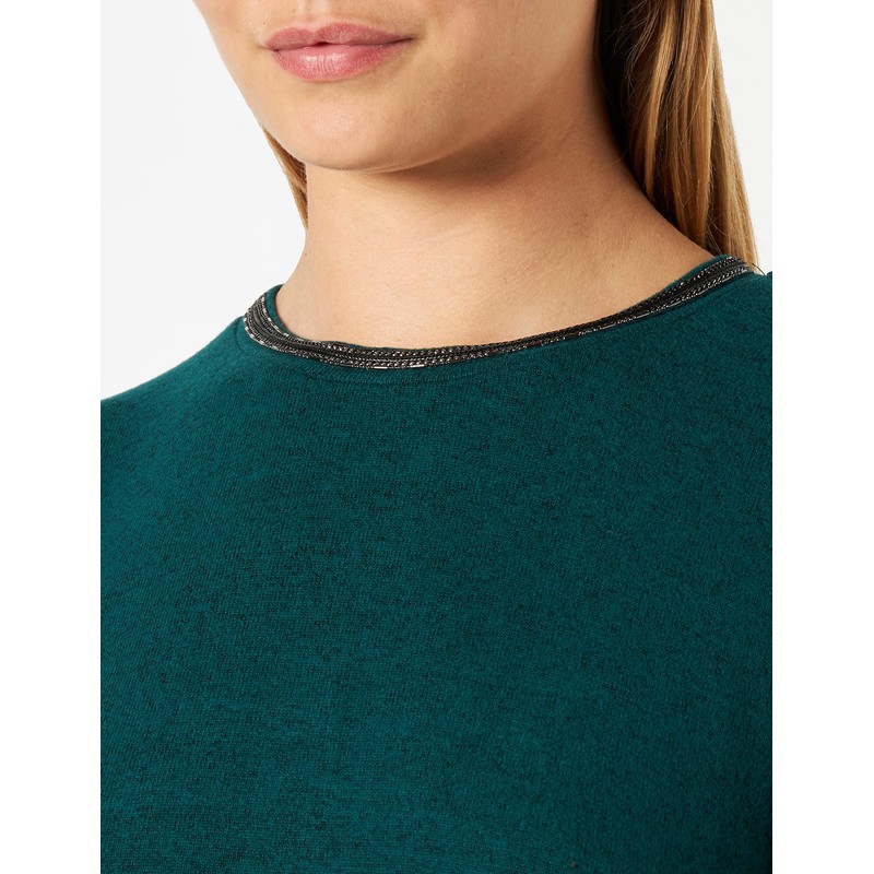 Naf Naf Women's Olly T-Shirt, dunkelgrün