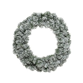 Kaemingk Everlands Snowy Imperial Artificial Christmas Wreath 35cm