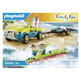 Playmobil Beach Car with Canoe