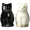 Abbott Collection 27-FELINE Sitting Cat Salt and Pepper Shaker Set,