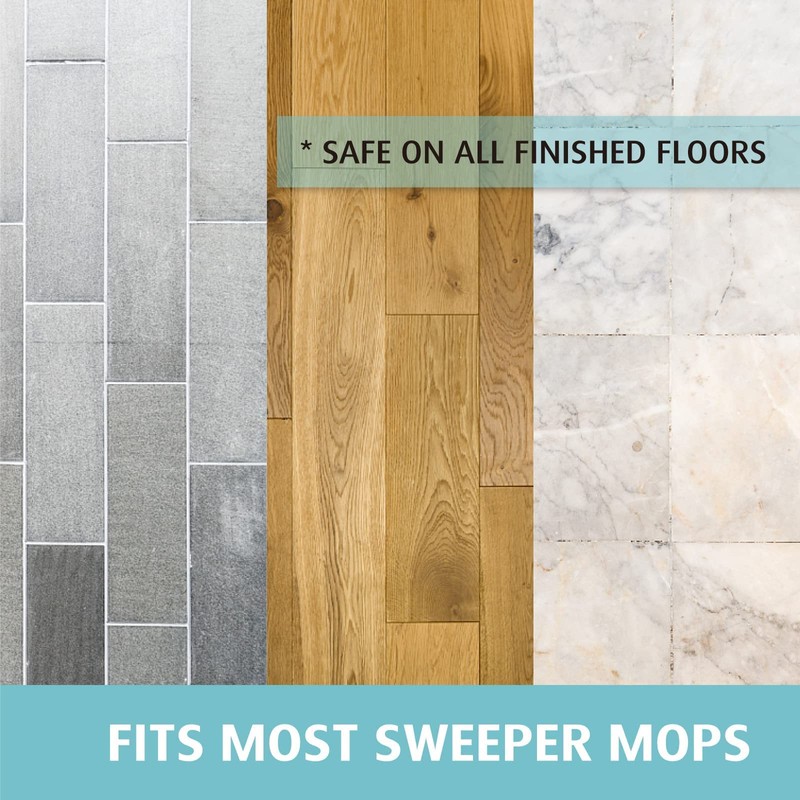 Upgraded Wet Mop Refills for Swiffer Sweeper Wet Pads, 60