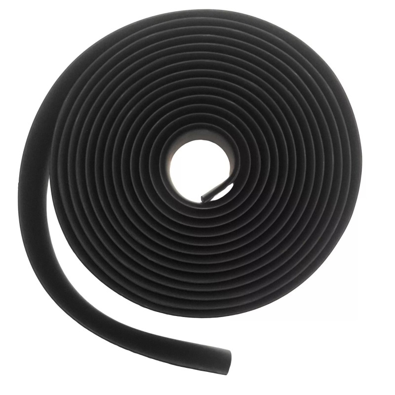 Partsman Co. Self-Adhesive Flexible Rubber Molding Trim Strip 2" Wide