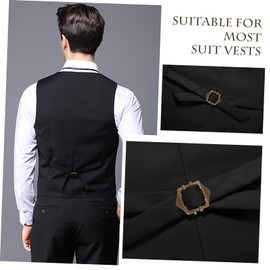 HAPINARY Pack of 10 Vintage Bronze Metal Buckles - Adjustable Roller Buckle for Craft Bags and DIY Projects Perfect as Vest Buckle Laundry Buttons and Belt Buckles, As Shown