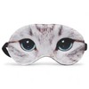 MIJOMA Set of 4 Satin and Plush Sleeping Masks Animal