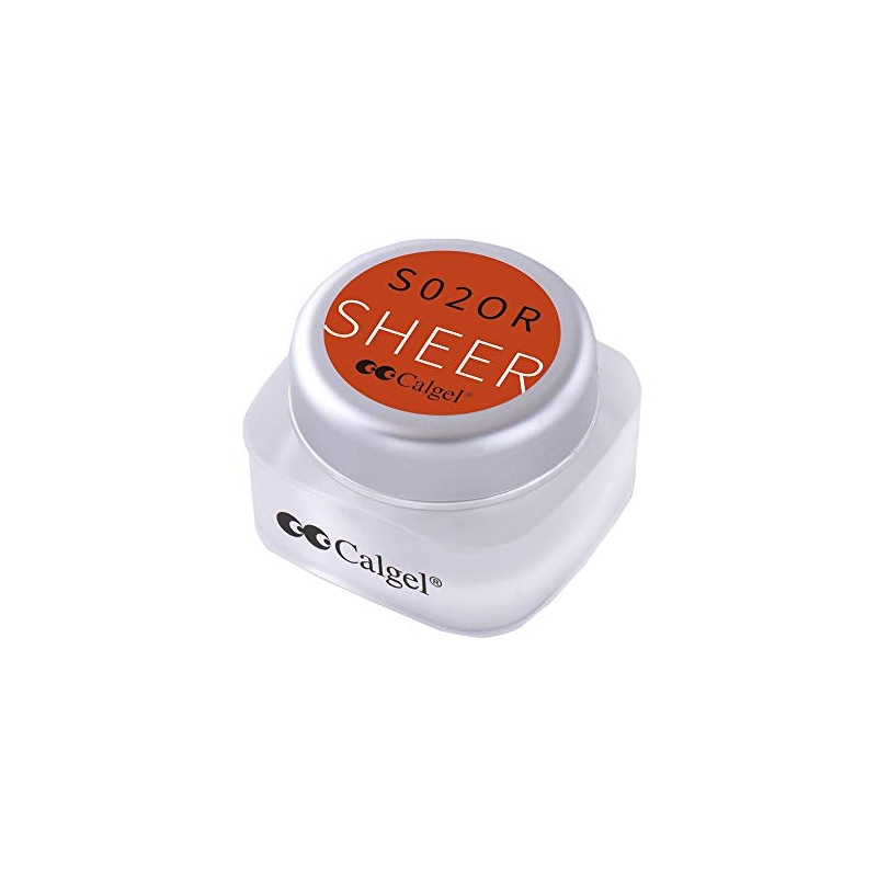 Calgel Plus CGS02OR Burnt Schenna 2.5g Gel Nail