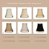 Royal Designs, Inc. Beaded Bell Clip On Chandelier Shade CS-311B-5EG,