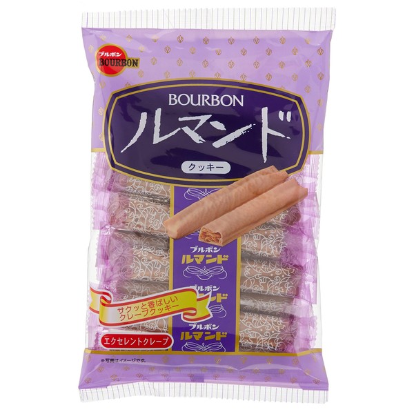 Bourbon Lu monde galletas de chocolate Oblea Dagashi Japan Snack