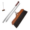 TOVINANNA Long Handled Soft Broom for Home Cleaning Durable and