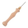 Punch Needle Tool Solid Wood Handle Adjustable 5mm 3.5mm 2.5mm