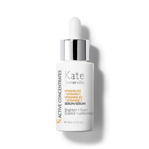 Kate Somerville Kx Active Concentrates | Vitamin B3 + Vitamin C Face Serum| Boosts Radiance & Improves Skin Texture | 1 Fl Oz