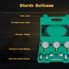 YFIXTOOL Hydraulic Pressure Test Kit 250/400/600bar, Hydraulic Test Gauge Kit