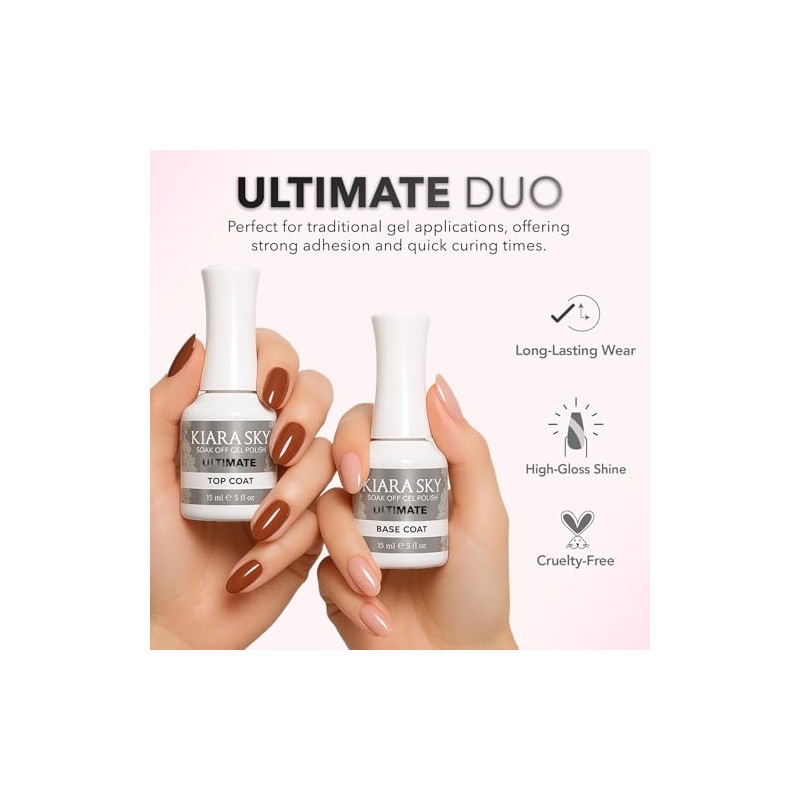 KIARA SKY- Duo de capa base y superior en gel