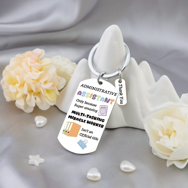Administrative Professional Day Gifts Administrative Assistant Gifts Assistant Keychain Secretary