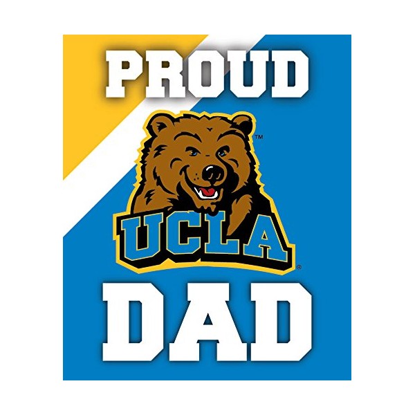 UCLA Bruins 5 x 6-Inch Proud Dad Magnet Single