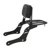 Motaux Passenger Sissy Bar with Luggage Rack Backrest for Kawasaki