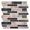 STICKGOO Thicker Design Peel and Stick Tile Backsplash, 12”×12”Stick on
