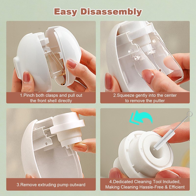 Toothpaste Dispenser Wall Mounted for Bathroom, Sapphire Blue