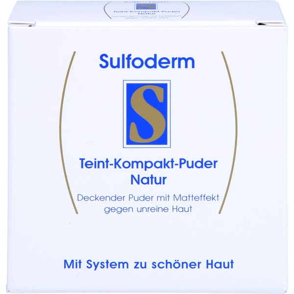 Sulfoderm S Teint-Kompakt-Puder Natur, 10 g Puder