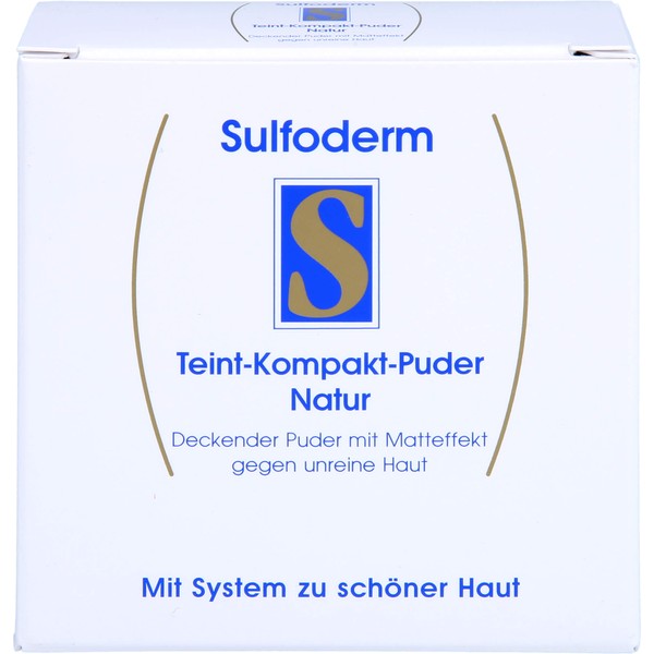 Sulfoderm S Teint-Kompakt-Puder Natur, 10 g Puder