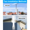 Starlink Mount - J Pole Starlink Mounting Kit for Wall/Roof/Pole