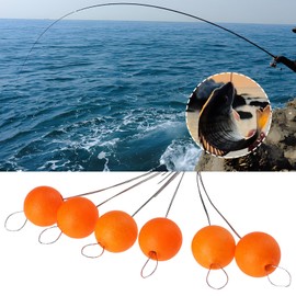 VGOL 4 Galleggianti Arancioni Di Superficie Indicatori Di Abboccata Per La Pesca A Mosca In Acque Poco Profonde E Ricche Di Erbacce 4# 12mm