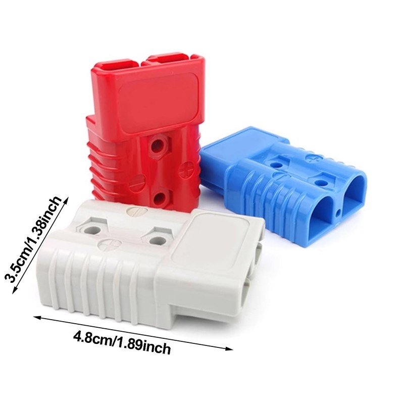 10x Anderson Style Plug Connector 50AMP Caravan Trailer Solar 6AWG