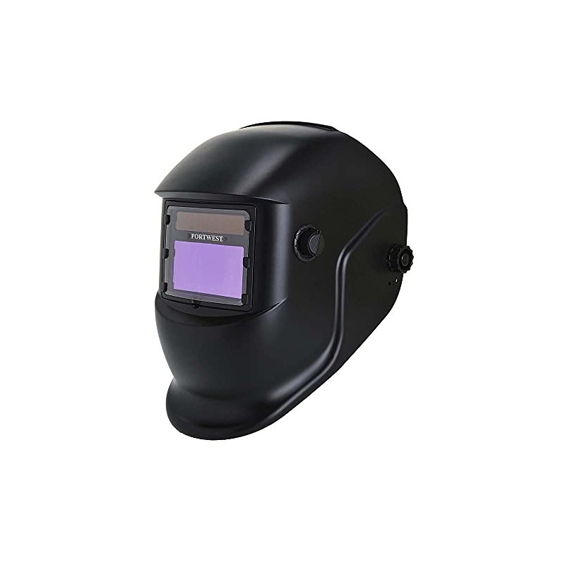 Portwest BizWeld Plus Welding Helmet, Size: One Size, Colour: Black,