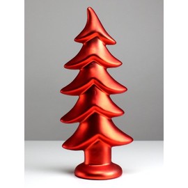 Christmas Tree Christmas Tree Christmas Decoration Ceramic Red 13 cm