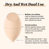 AmiCera Foundation Set, 4Pcs Liquid Foundation Sets Matte Liquid Full