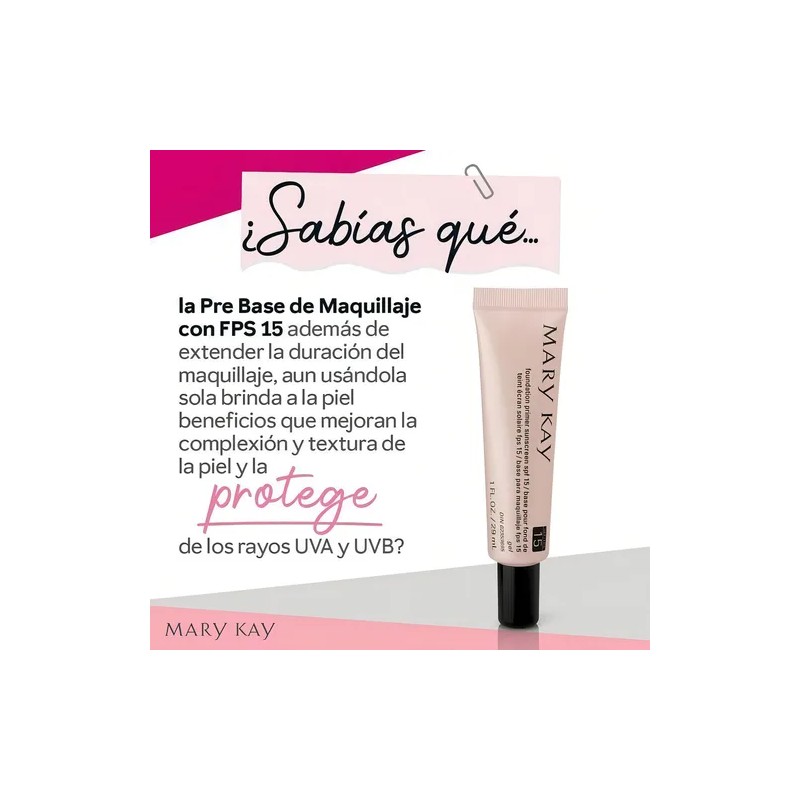 Primer Mary Kay Fps 15 Tono Del Primer Na