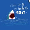 CANVAS ON DEMAND Great Advice Shark Wall Decal, Shark Artwork